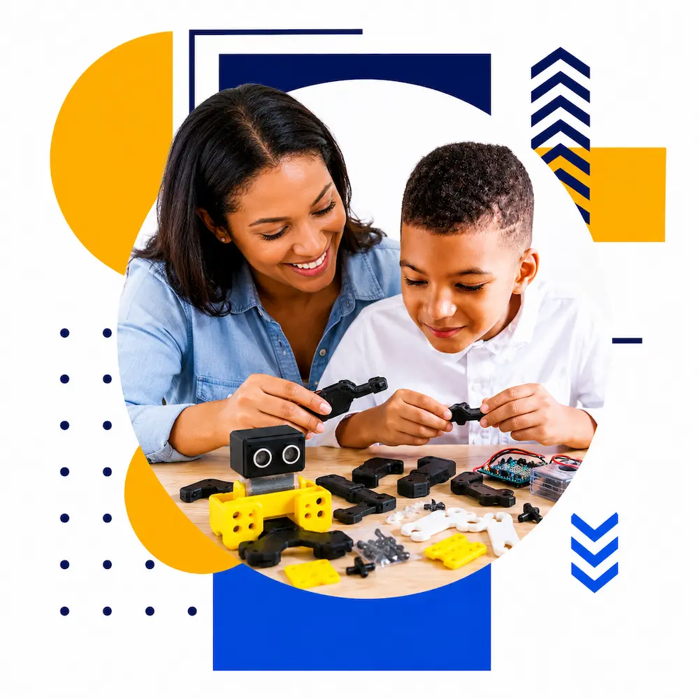 kit de robotica para niños y padres